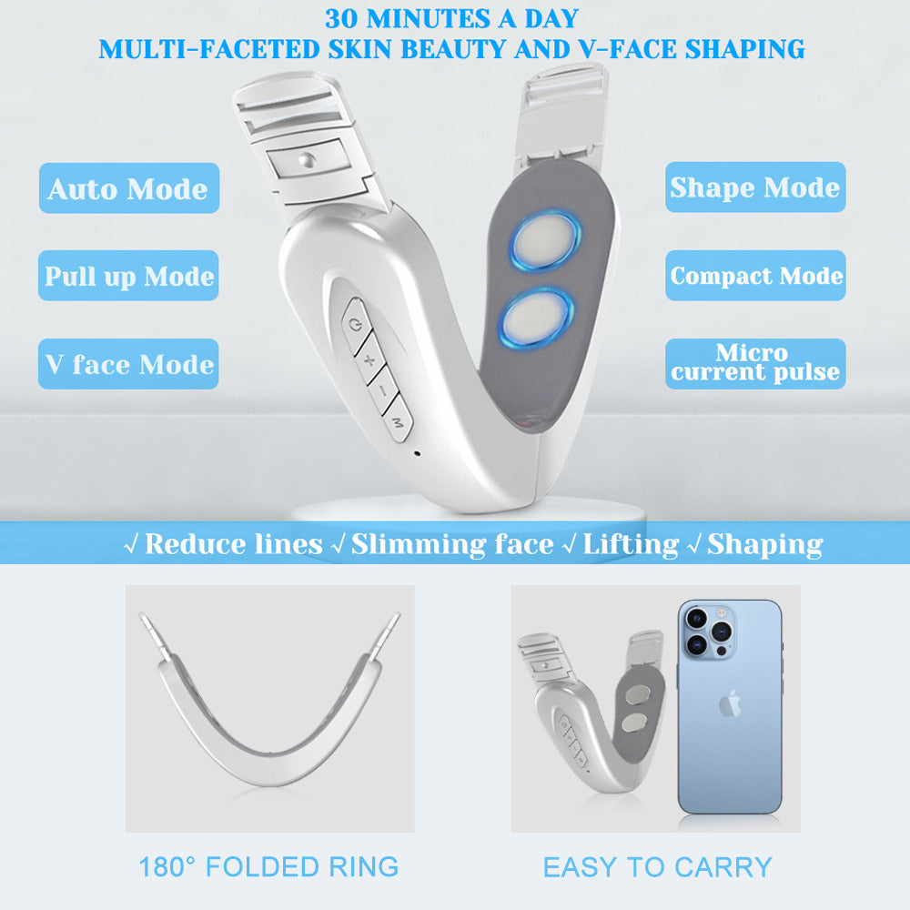 Vibration Face Lifting Massager - Skin Tightening & Relaxation Tool